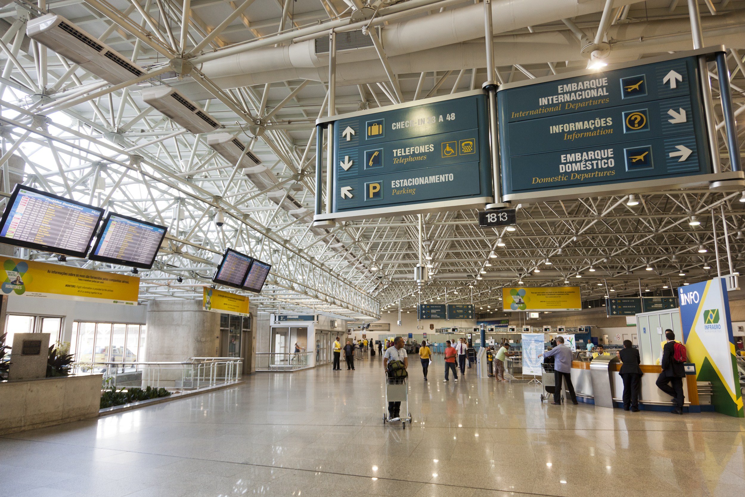Pesquisa mostra que 90% dos passageiros aprovam os aeroportos ...